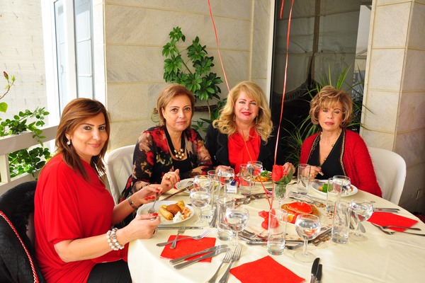 Mrs. Seyde Ayoub Valentine Lunch